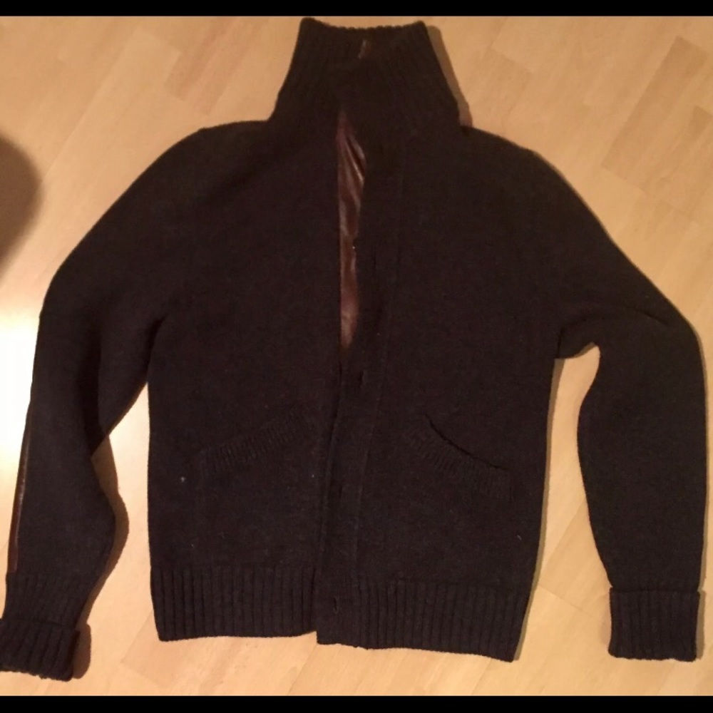 🦋 VALENTINO🌟Wool/Leather Jacket - Picture 5 of 8